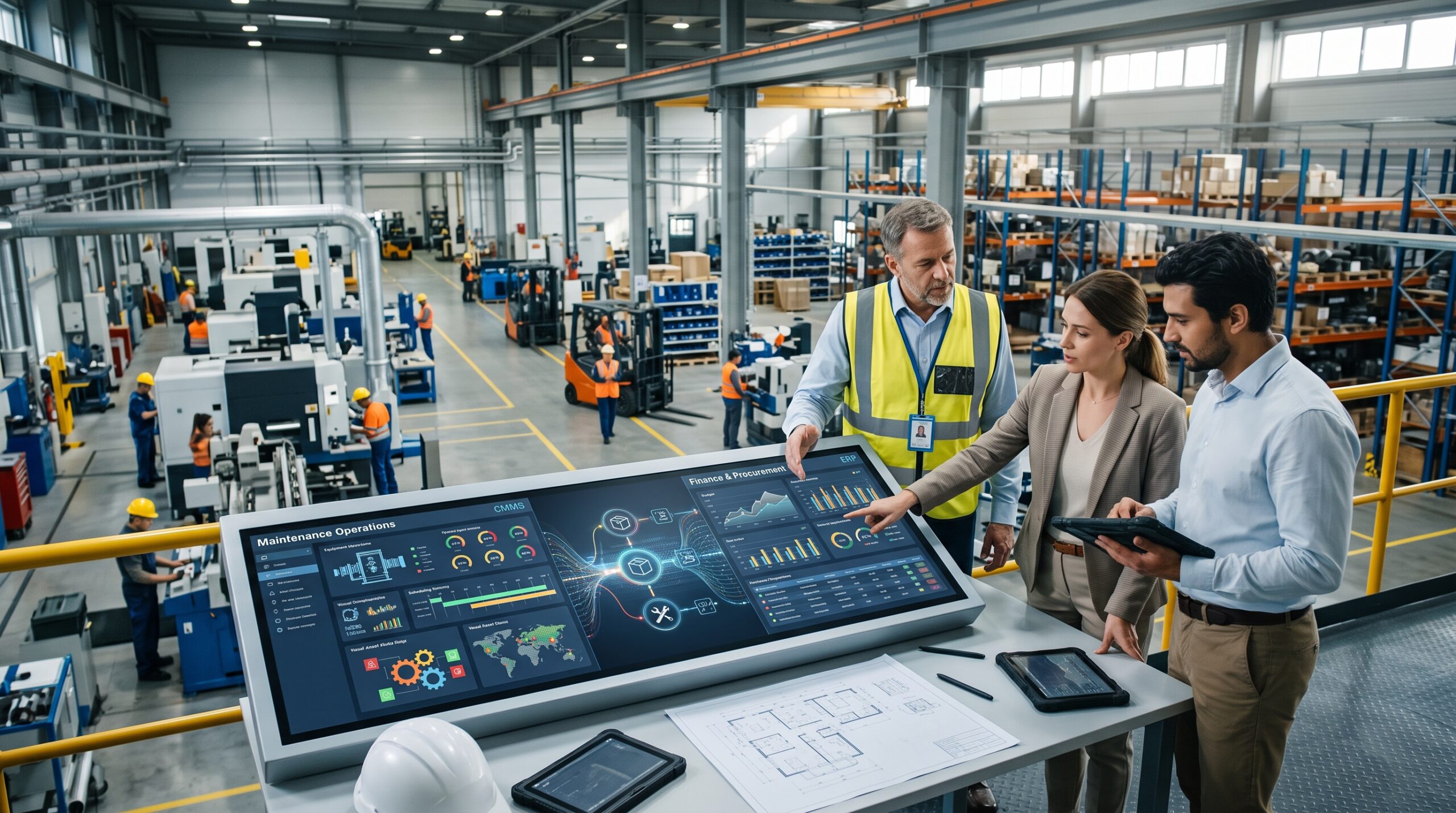 CMMS and ERP Integration How to Connect Maintenance Data to Finance and Procurement